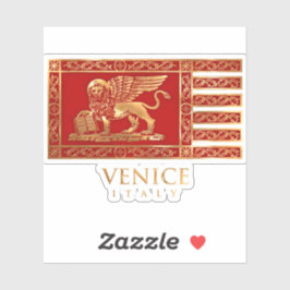 Pegatina La bandera veneciana