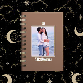 Pegatina La carta Tarot de los amantes | Foto de pareja fel