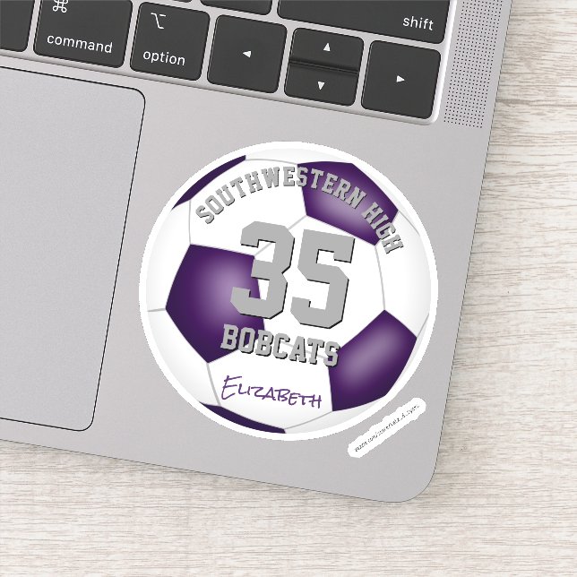 Pegatina La celebración del equipo de fútbol infantil obseq (Detalle)