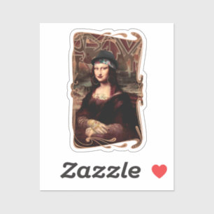 Pegatina La Chola Mona Lisa