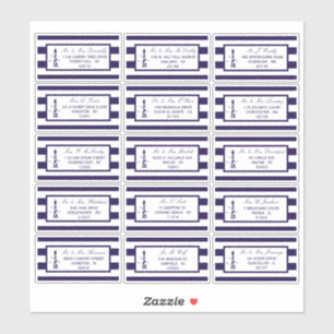 Pegatina La colección de Bodas del faro náutico