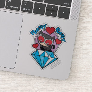 Pegatina La Cónica mujer sentada encima del Diamante grand