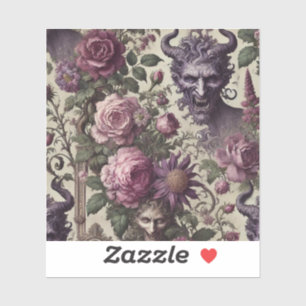 Pegatina La consulta de la luz - barroco gótico