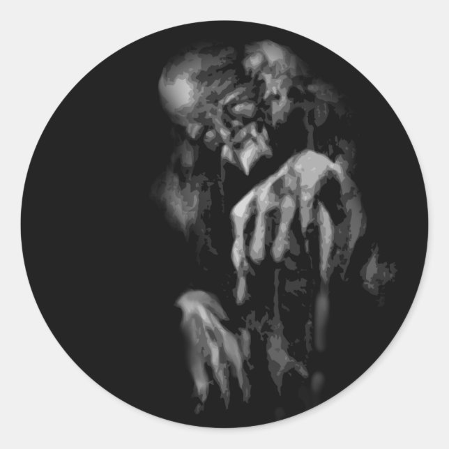 pegatina "La Cripta" (Anverso)