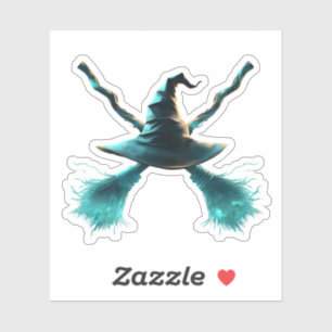 Pegatina La cruz de bruja