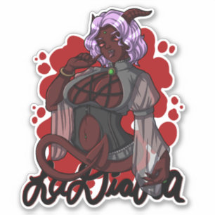 Pegatina La diabla