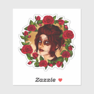 Pegatina La escarlata de azúcar