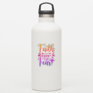 Pegatina La fe sobre el miedo