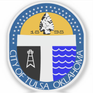 Pegatina La foca de Tulsa, Oklahoma