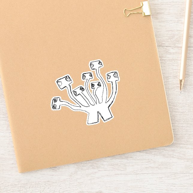 Pegatina La hidra de Declan (Cuaderno)