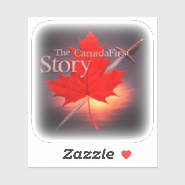PEGATINA LA HISTORIA DE CANADAFIRST (Hoja)