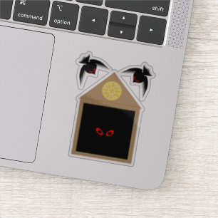 Pegatina La inamabilidad de Ravens Halloween