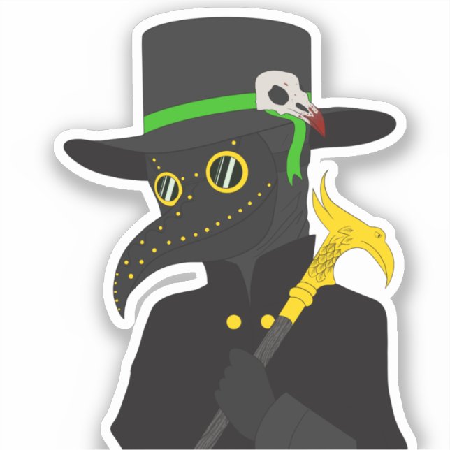 Pegatina La inclinación del buen doctor (Anverso)