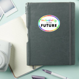 Pegatina La inclusión es la conciencia de la futura neurodi