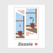 Pegatina La Llorasangre - Diseño GM