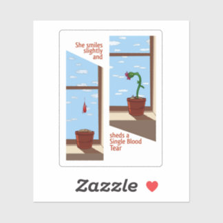 Pegatina La Llorasangre - Diseño GM