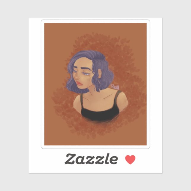 Pegatina La Llorasangre - Diseño PG (Hoja)