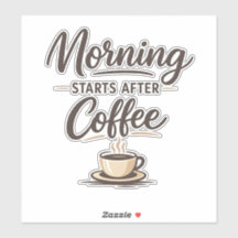 La mañana empieza después del café - Café minimali