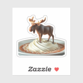 Pegatina La mousse Moose