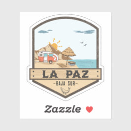 Pegatina La Paz Baja California Sur México