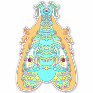 Pegatina La polilla de todos los vertidos