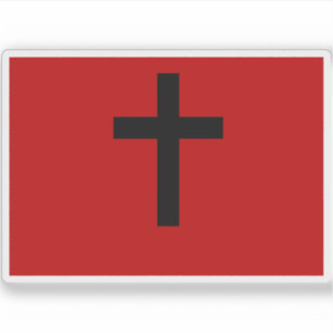 Pegatina La primera bandera revolucionaria de Grecia (1821)