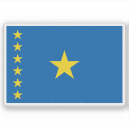 Pegatina La República Democrática del Congo (1997–2003)