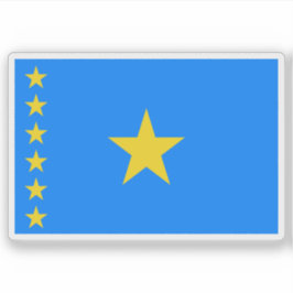 Pegatina La República Democrática del Congo (2003–2006)