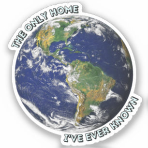 Pegatina la única casa que he conocido