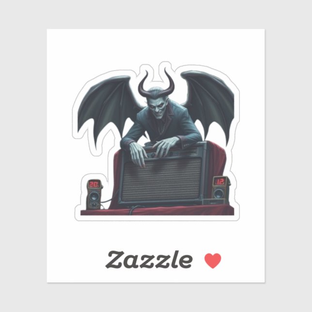 Pegatina La "vAMPire" (Hoja)