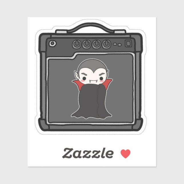 Pegatina La "vAMPire" (Hoja)