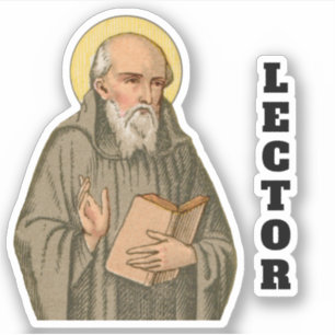 Pegatina La Venerable Predicación de la Beda (P 008; Torso)