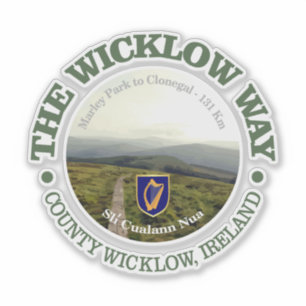 Pegatina La vía Wicklow