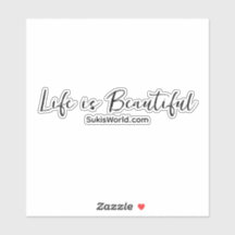 La vida es hermosa | Marca de blog de nombre comer