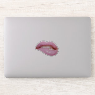 Pegatina Labios de niña linda