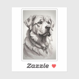 Pegatina Labrador Dog