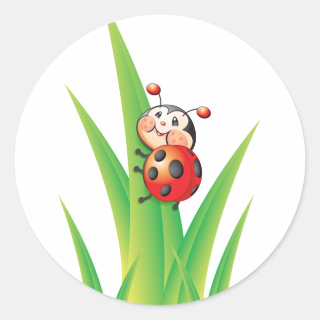 Pegatina Ladybug (Anverso)