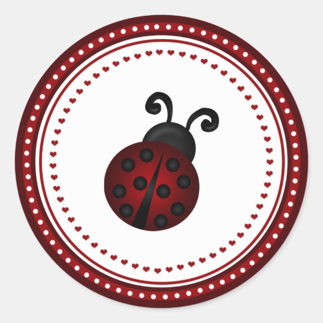 Pegatina Ladybug (Anverso)