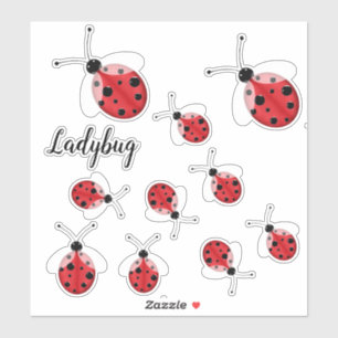 Pegatina Ladybug