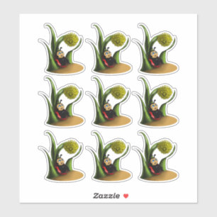 Pegatina Ladybugs y Dandelions