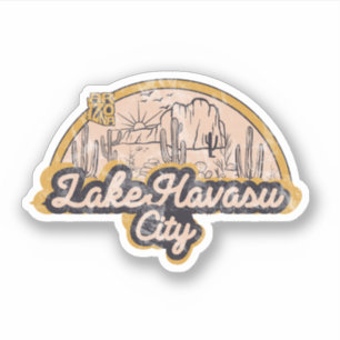 Pegatina Lago Havasu City, Arizona