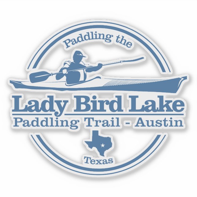 Pegatina Lago Lady Bird (SK) (Anverso)