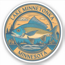 Lago Minnetonka, pesca y navegación en bote de Min