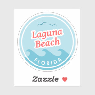 Pegatina Laguna Beach Florida