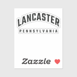 Pegatina Lancaster Pennsylvania PA