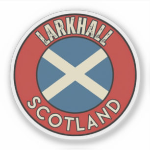 Pegatina Larkhall, Escocia
