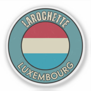 Pegatina Larochette, Luxemburgo