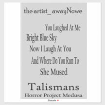 las frases de artista_AwayNowe Talismans V3