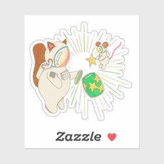 Pegatina Las luciérnagas se aburren