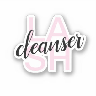 Pegatina Lash Cleanser